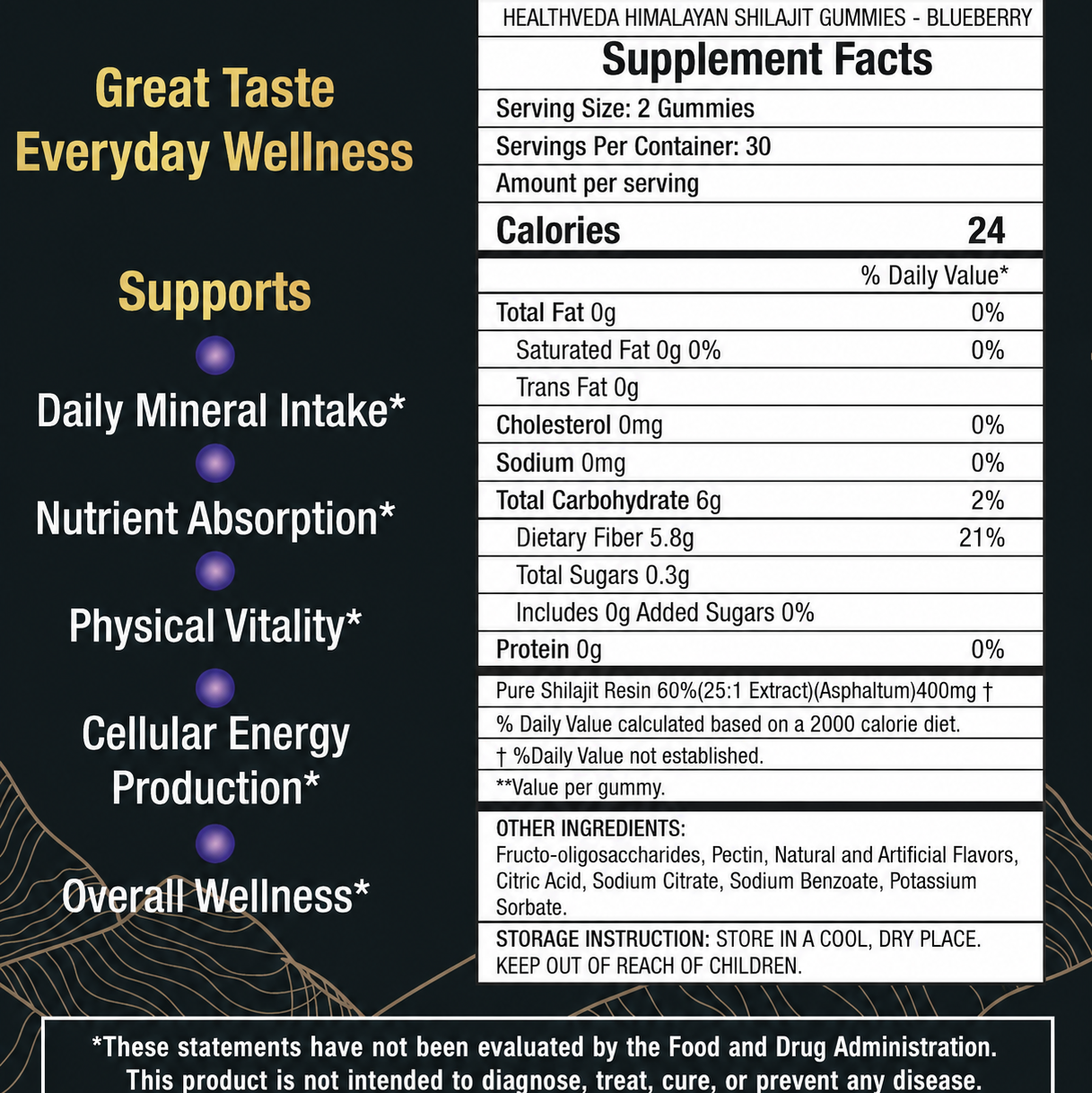 Himalayan Shilajit Gummies
